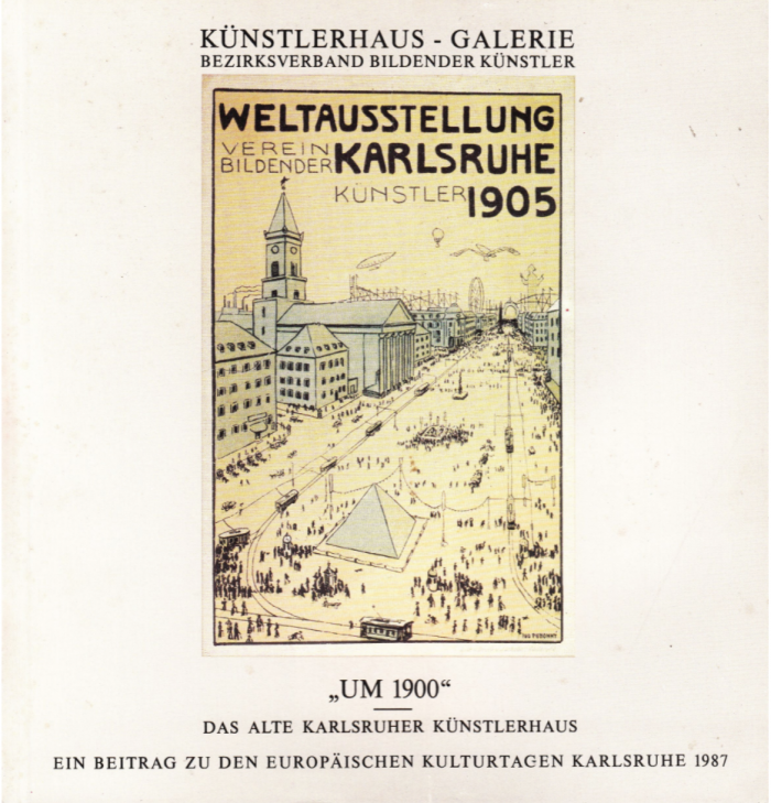 Um 1900. Das alte Karlsruher Künstlerhaus