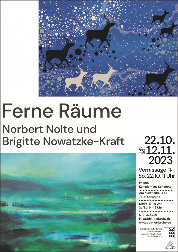 Ferne Räume - Norbert Nolte und Brigitte Nowatzke-Kraft