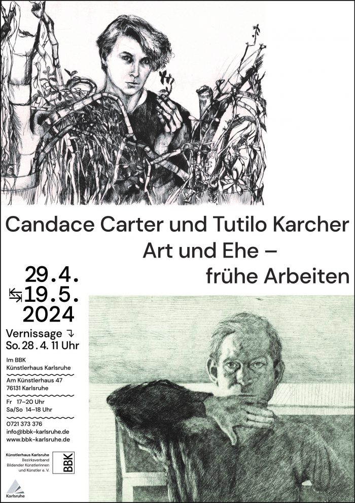 Art und Ehe - Candace Carter und Tutilo Karcher. Frühe Arbeiten.