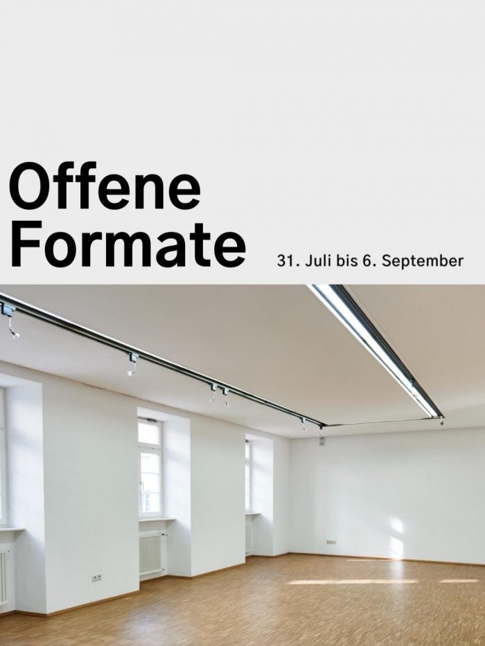 Open Call: Offene Formate 2026
